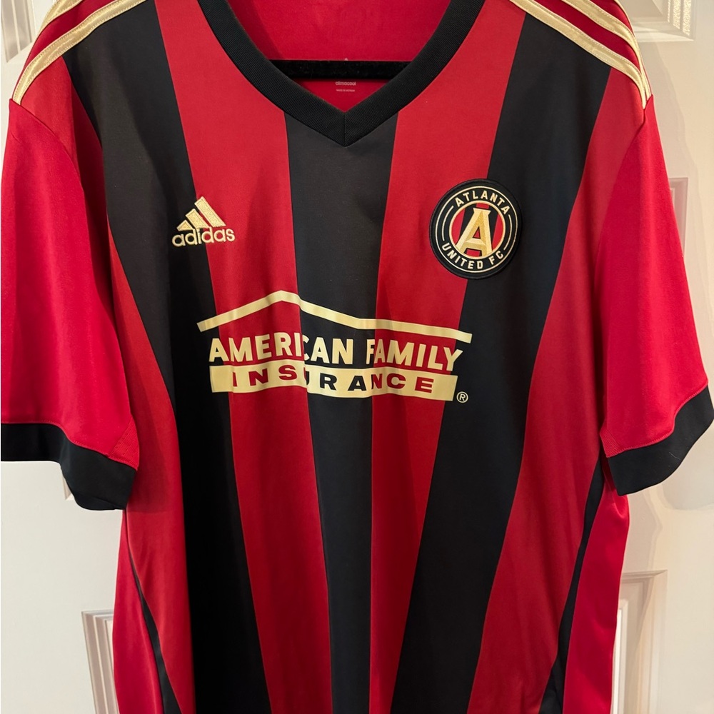 Adidas Red Atlanta United FC Inaugural Season Jersey